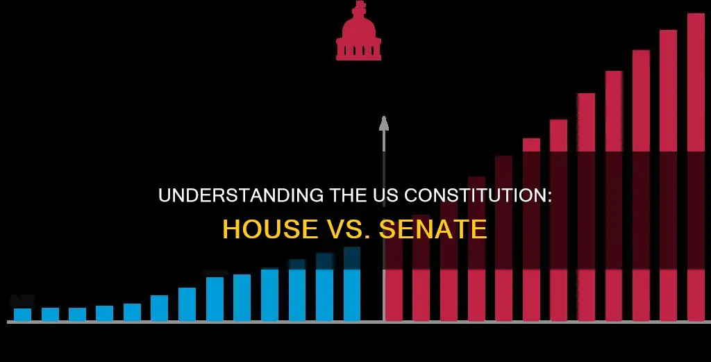 how does the constitution differntiate between the house and senate