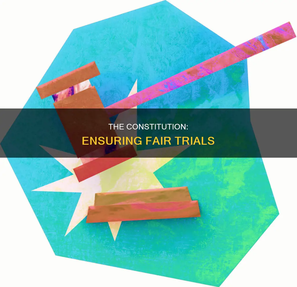 how does the constitution ensure a fair trail