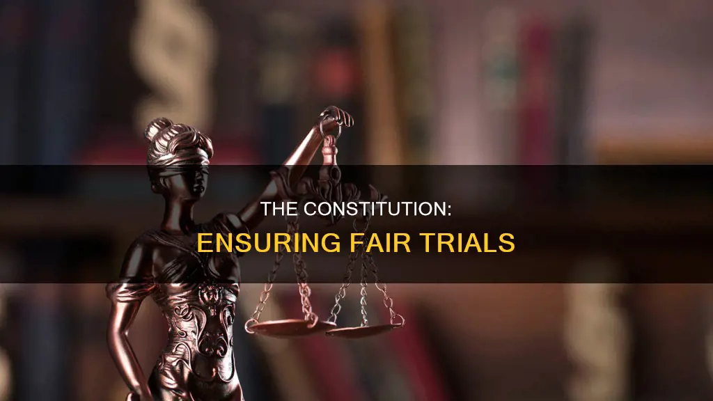 how does the constitution ensure a fair trial