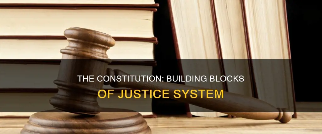 how does the constitution establish the justice system