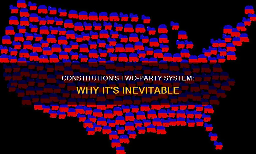 how does the constitution lead to a two party system