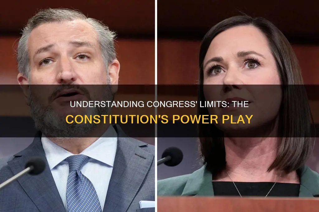 how does the constitution limit the power of congress
