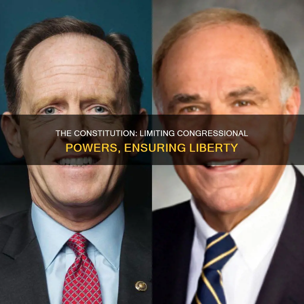how does the constitution limit the powers of congress