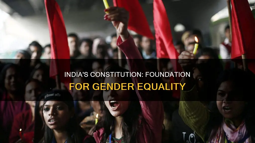 how does the constitution of india ensure gender equality