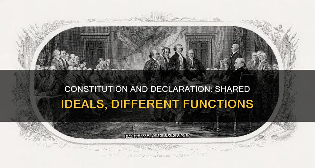 how does the constitution reflect the declaration of independence