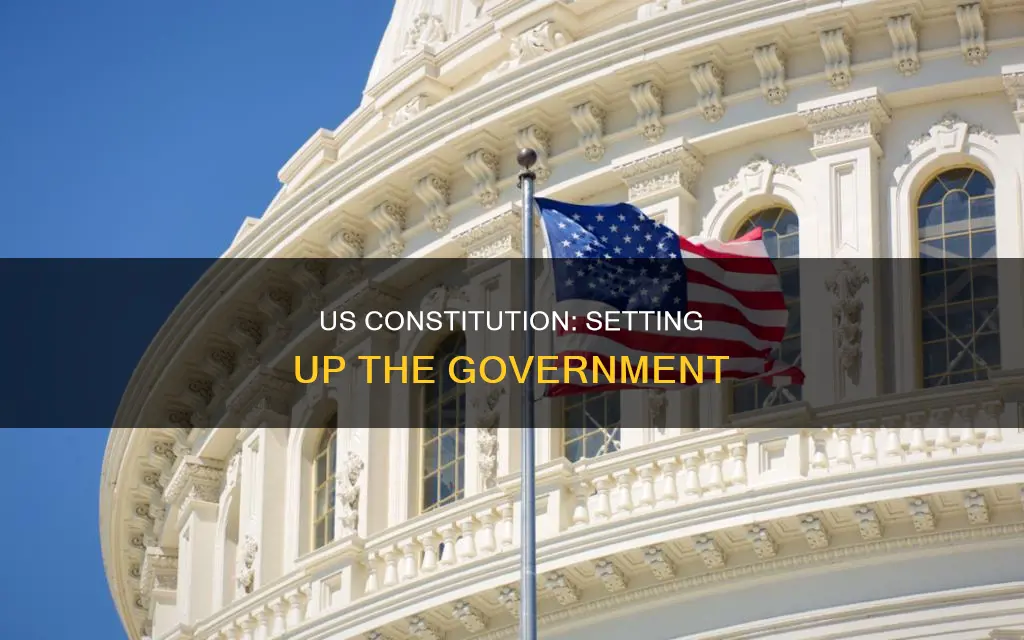 how does the contitution set up the us gov