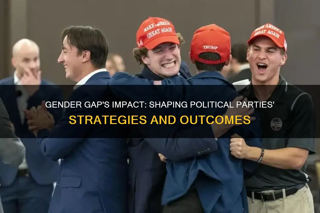 how does the gender gap affect political parties