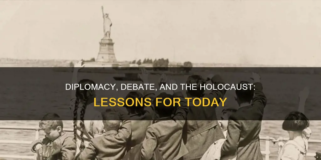 how does the holocaust relate to debate and diplomacy
