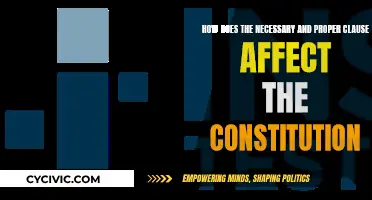 The Necessary and Proper Clause: Expanding Constitutional Power