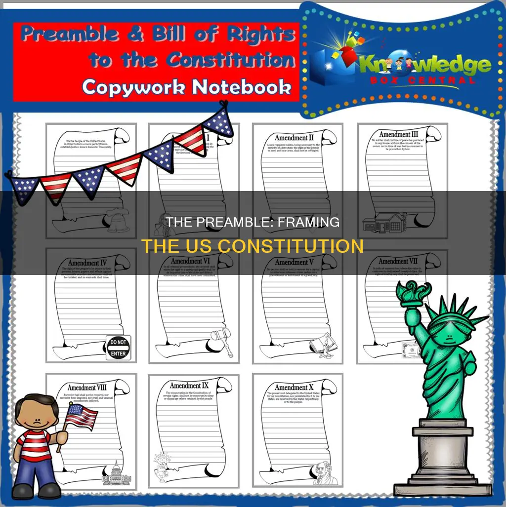 how does the preamble introduce the us constitution