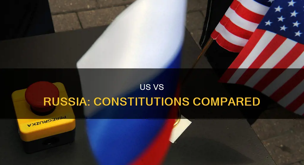 how does the russian constitution differ from the us constitution