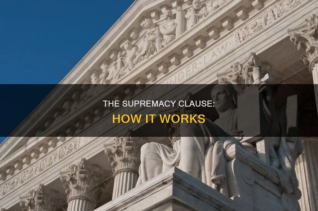 how does the supremacy clause work in the constitution