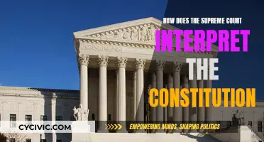 The Supreme Court's Role: Interpreting the Constitution