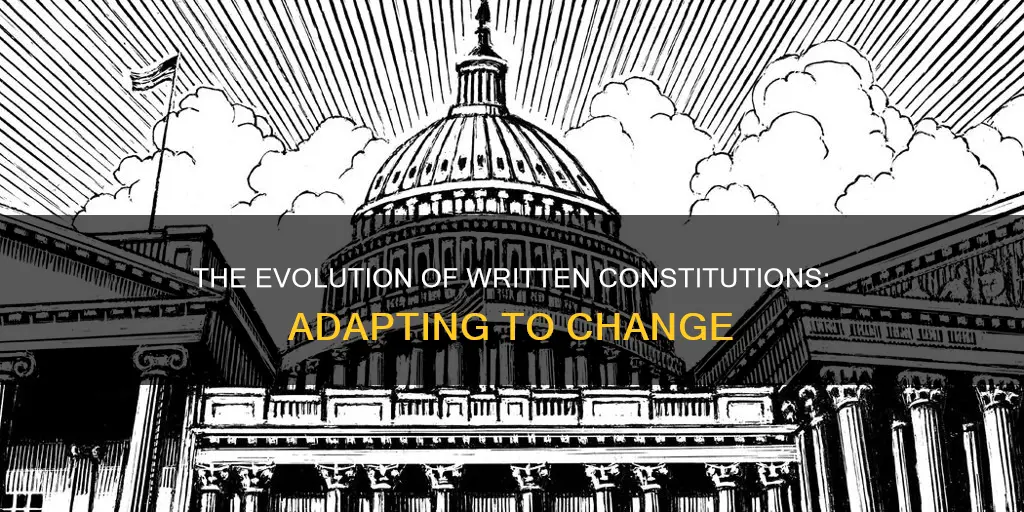 how does the written constitution grow