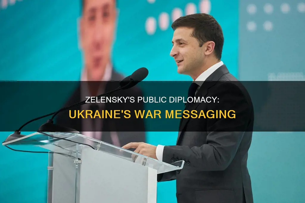 how does the zelensky show define public diplomacy