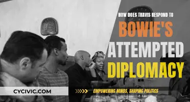 Travis' Response to Bowie's Diplomatic Efforts: A Complex Reaction