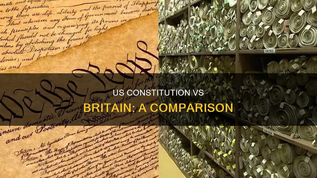 how does us constitution stack up to britain