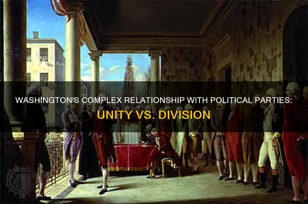 how does washington feel about political parties