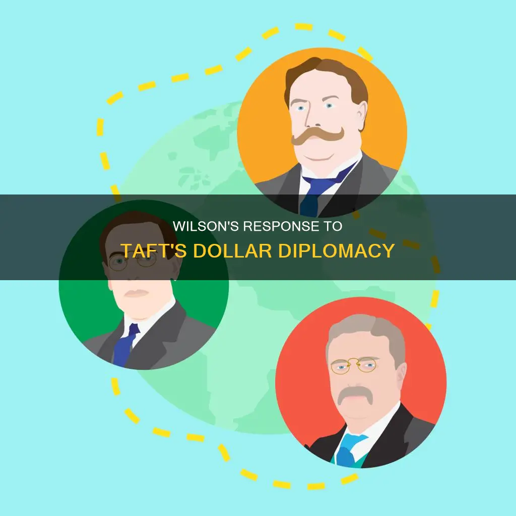 how does wilson react to taft