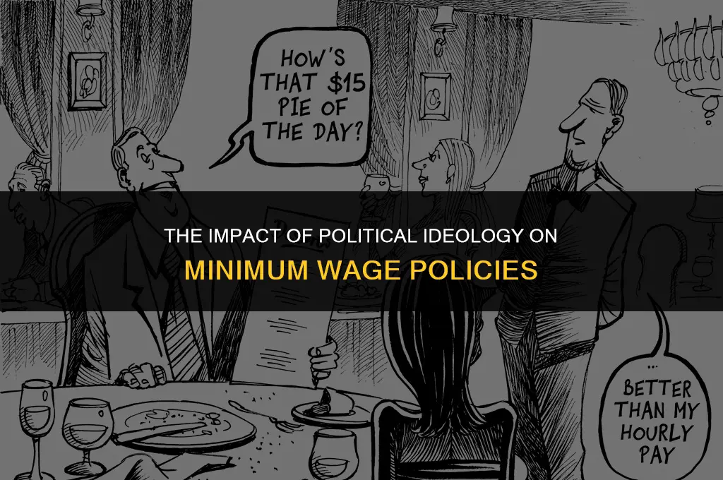 how does your political ideology affect minimum wage