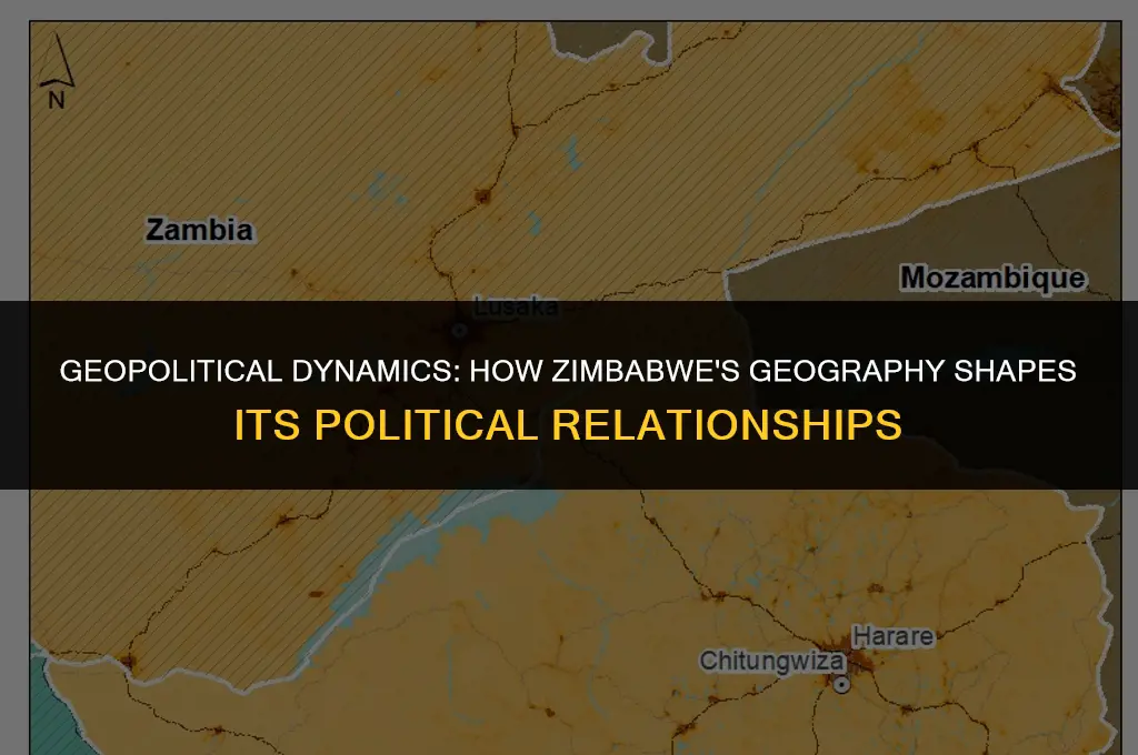 how does zimbabwe geography affect its political relationships