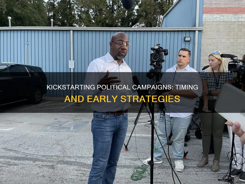 how early can i start a political campaign