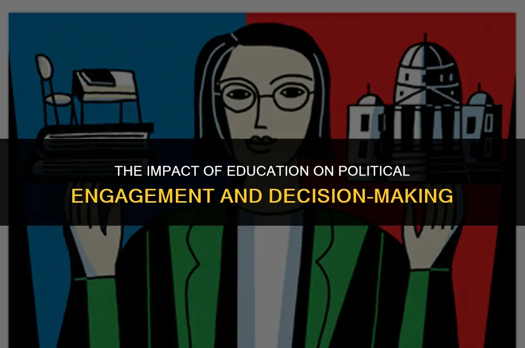 how education affects politics
