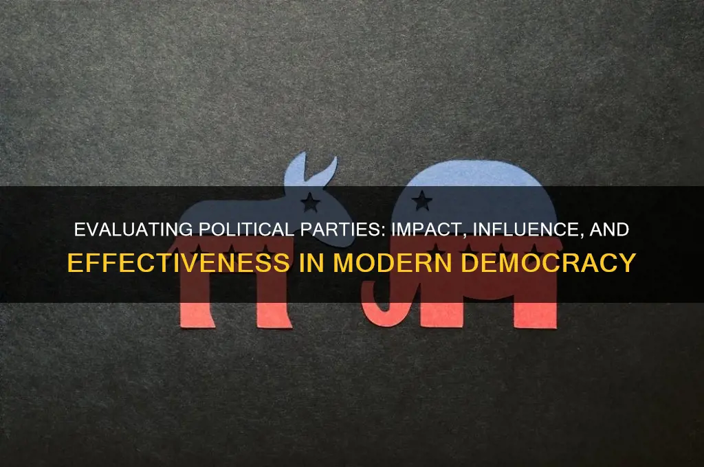 how effective are political parties