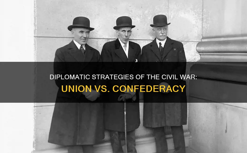 how effective was confederate and union diplomacy