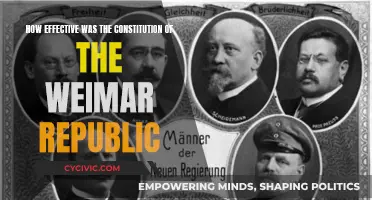 The Weimar Republic's Constitution: Effective or Not?