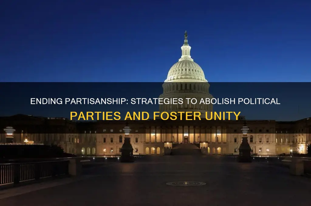 how eliminate political parties