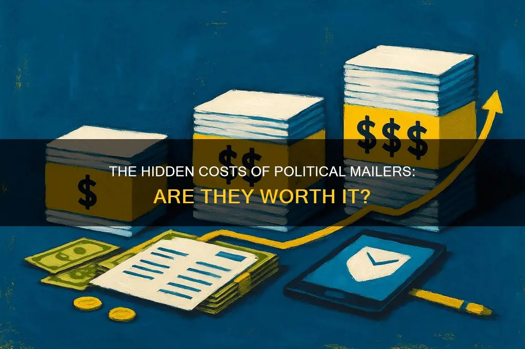 how expensive are political mailers