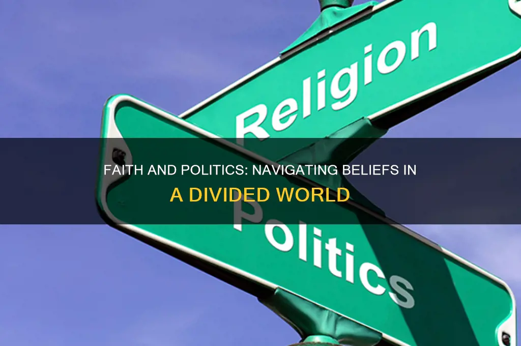 how faith my politics