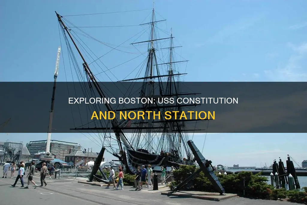 how far is the uss constitution from north station