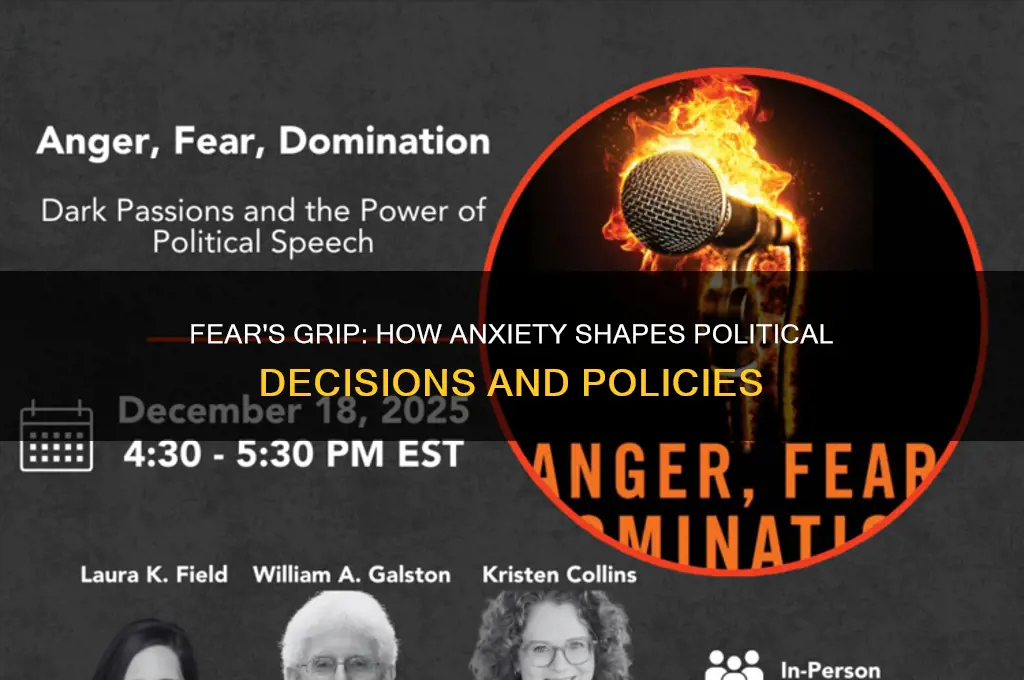 how fear impacts politics