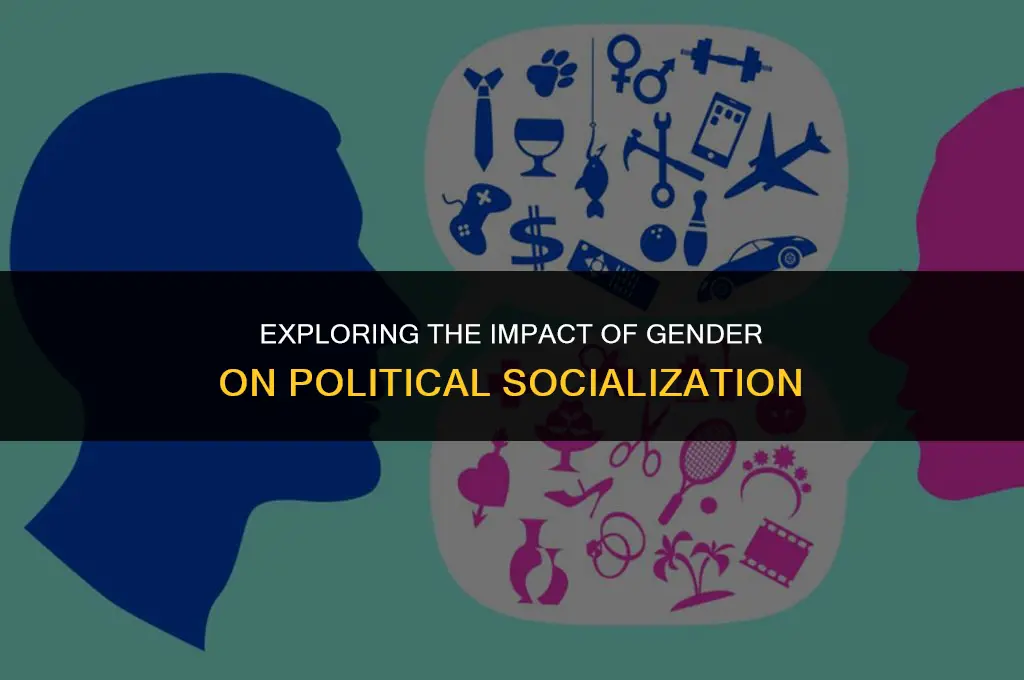 how gender affects political socialization