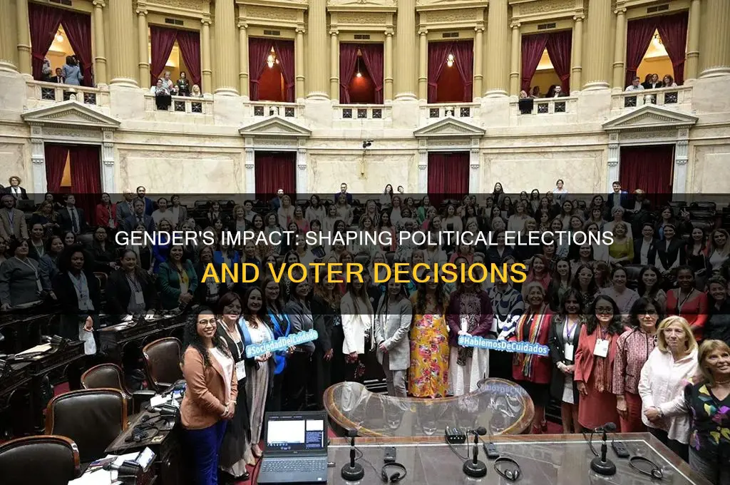 how gender iluences political elections