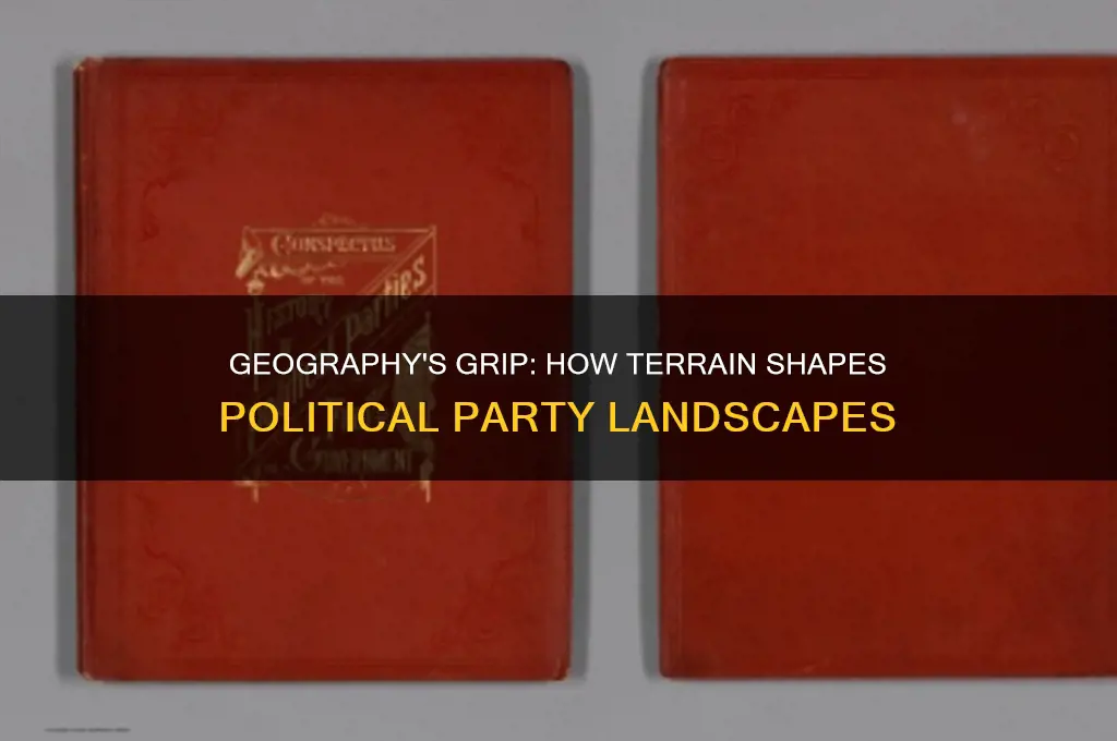 how geography affects political party