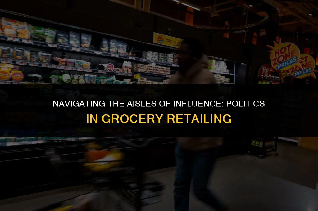 how grocery stores get affected by politics