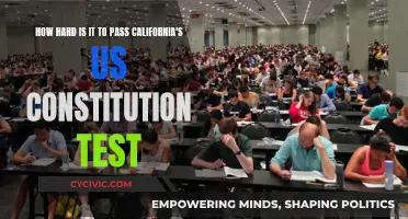 California's US Constitution Test: Easy or Tough?