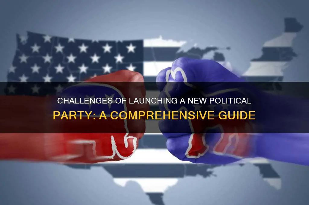 how hard is it to start a new political party