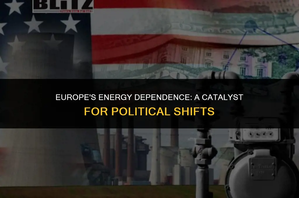 how has energy dependence of europe affected politics