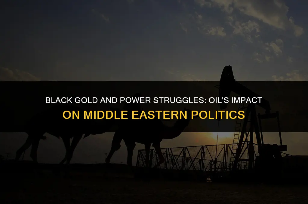 how has oil affected politics in the middle east