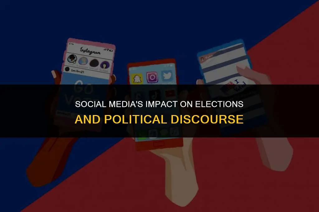 how has social media affect elections and political discourse