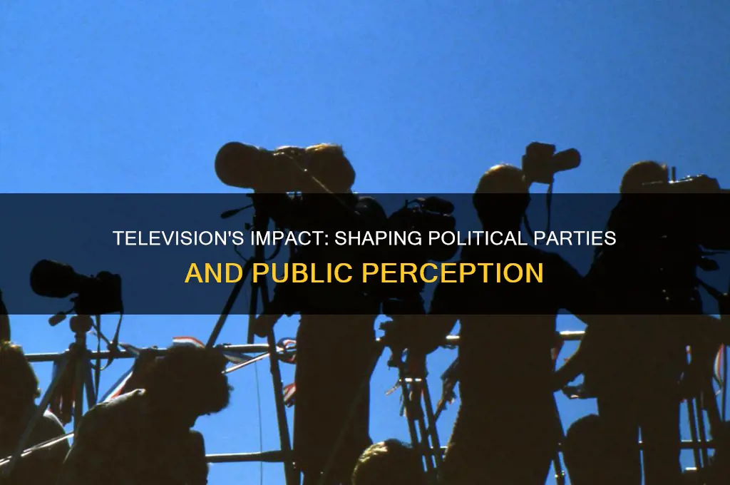 how has television affected political parties
