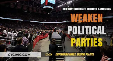Candidate-Centered Campaigns: Eroding Political Party Influence and Unity