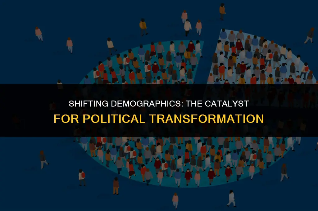 how have demographic changes affected political changes