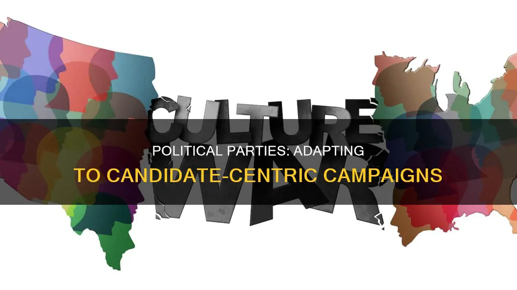 how have political parties adapted to candidate centered campaigns