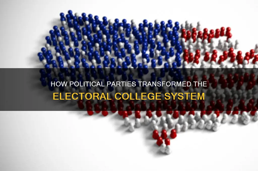 how have political parties change the electoral college