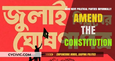 Informal Amendments: How Political Parties Shape the Constitution's Evolution